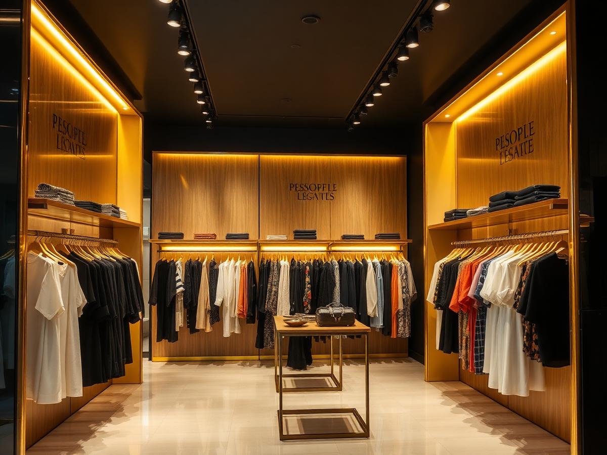 Modern Egyptian designer concept store interior